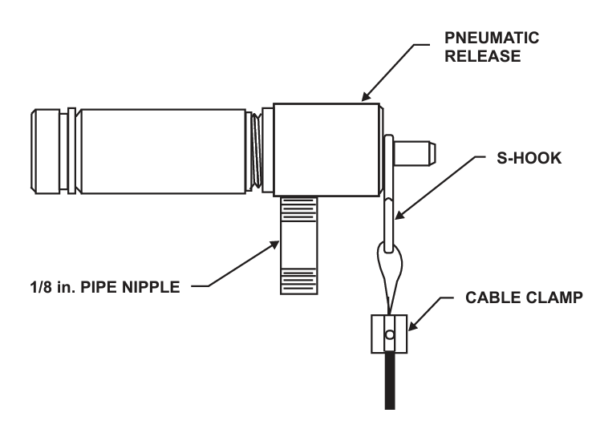 Pneumatic Release Part # 60-9189412-000